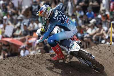 Liam Everts fiel im zweiten Lauf aus