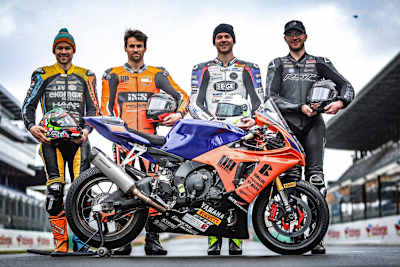 Dominik Vincon, Daniel Rubin, MarcO Fetz, Bastian Ubl (v.li.)