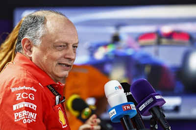Ferrari-Teamchef Fred Vasseur will die Konkurrenz unter Druck setzen
