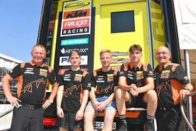 Von links: Carsten Freudenberg, Oliver Svendsen, Jeffrey Buis, Phiilip Tonn und Michael Freudenberg