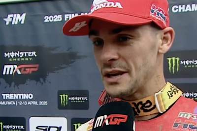 Tim Gajser gewann in Pietramurata den ersten Lauf