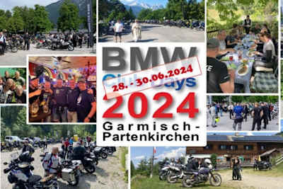 2024 wieder in Garmisch: Die BMW Motorrad Days