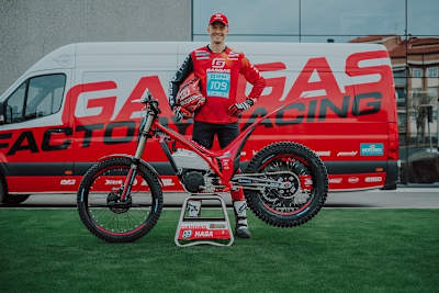 Sondre Haga: Test der GASGAS TXE an der spanischen Meisterschaft