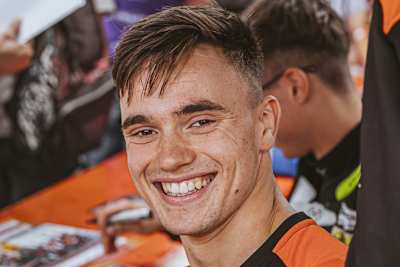 Gute Laune bei Dirk Geiger