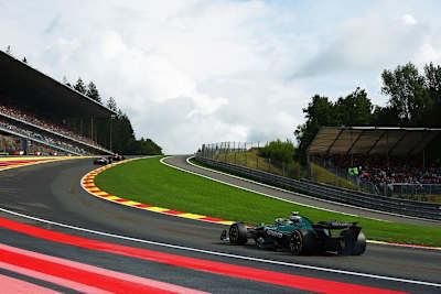 Fernando Alonso in Spa
