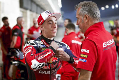 Hervé Poncharal mit MotoGP-Sensation Pedro Acosta