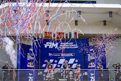 Derzeit keine Partylaune in den USA: Die Übernahme der MotoGP zieht sich hin