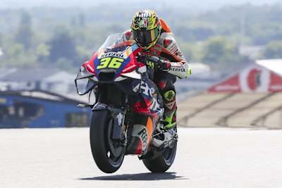 Joan Mir auf der Honda RC213V: Doppelausfall in Le Mans