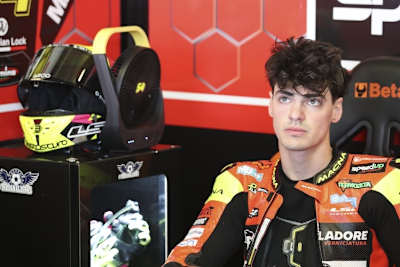 Der 19-jährige Fermin Aldeguer fährt 2025 eine MotoGP-Ducati