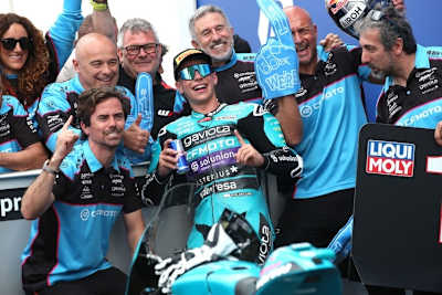 Grandios: David Alonso behielt die Nerven und holte den Sieg beim Frankreich-GP