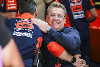 Feuer und Flamme für den Rennsport: Pit Beirer (KTM Factory Racing)