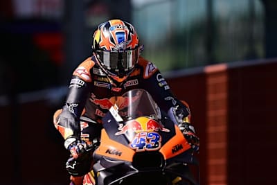 Jack Miller rollt stand heute zu 20 GP-Rennen auf die Piste