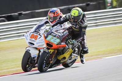 Filip Salac flog in der ersten Runde per Highsider ab