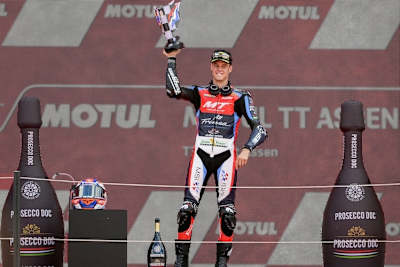 Stark im Finale: Moto3-Sieger Ivan Ortola