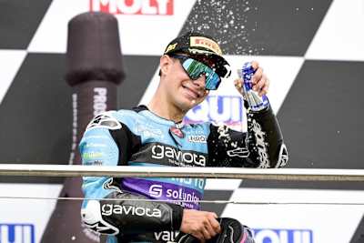 Nummer 6. David Alonso dominiert die Moto3-WM