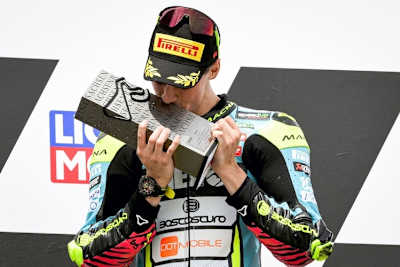 Fermin Aldeguer: Schmatzer für den Sachsenring