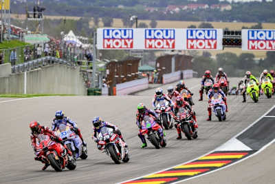 Die MotoGP am Sachsenring