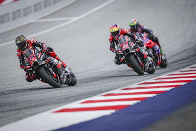 Maverick Vinales war im GP von Österreich bester Aprilia-Pilot