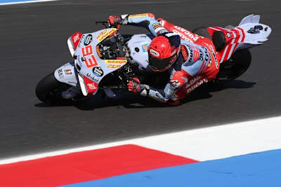 Erneut mit Spitzenzeiten: Gresini-Pilot Marc Márquez