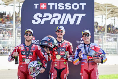 Die besten Sprinter von Mandalika: Bagnaia, Bastianini, Marquez