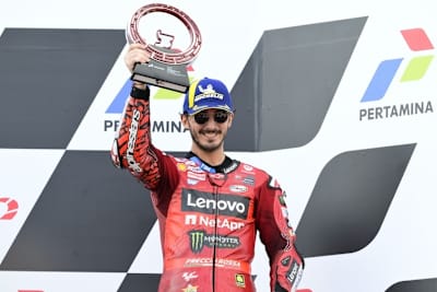 Mit Platz 3 auch beim GP auf dem Podest in Indonesien