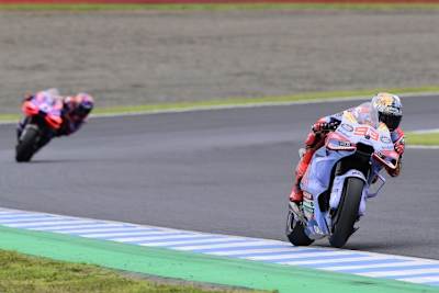 Marc Marquez – hier auf der Ideallinie