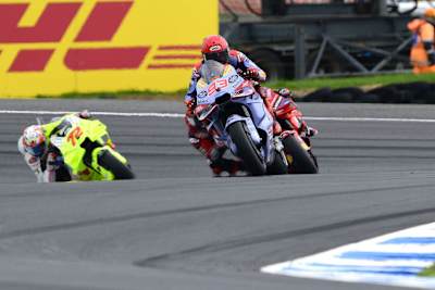 Marc Marquez fiel in Australien zurück und legte dann eine Aufholjagd hin