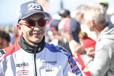 Beflügelt: Aprilia-Youngster Raul Fernandez