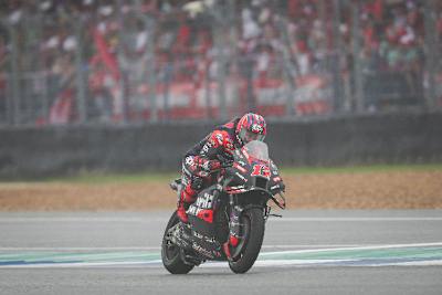 Maverick Viñales im Regen von Buriram