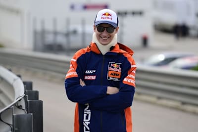 Jacob Roulstone Mitte Februar in Jerez - mit Halskrause