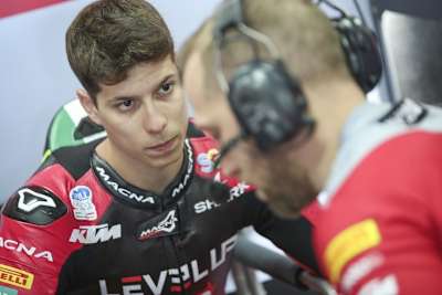 Und wieder vorne: KTM-Pilot Matteo Bertelle