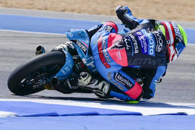 Jakob Rosenthaler auf der KTM der erfolgreichen Aspar-Mannschaft