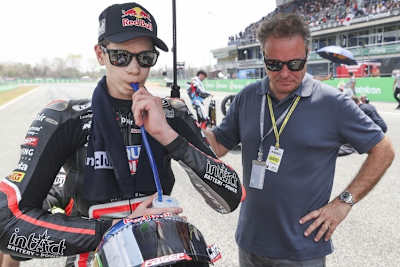 Guido Pini mit Manager Emilio Alzamora