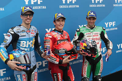 Die erste Startreihe für den Sprint und GP