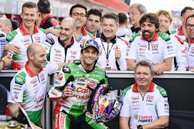 Zarco mit seinem LCR-Team