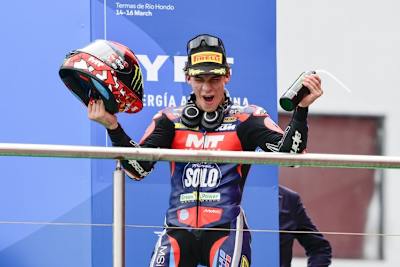 Kämpfte sich Moto3-Sieg in Las Termas: Angel Piqueras