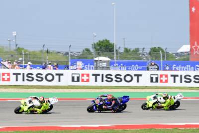 Im VR46-Sandwich: Fabio Quartararo auf der Yamaha