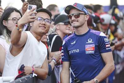 Jack Miller in Katar: Gut gelaunt und hoch im Kurs bei den MotoGP-Fans
