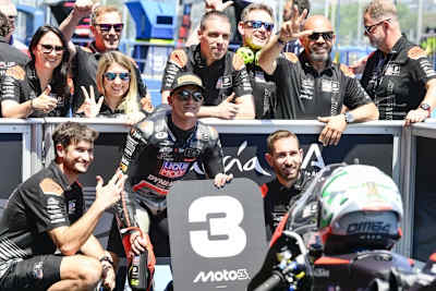 Jubel über Platz im Q2: Doch starten muss David Munoz von Position 26