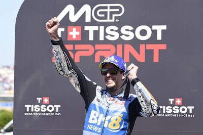 Vierter am Start, Zweiter im Ziel: Alex Marquez