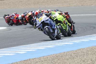 Auch Fermin Aldeguer überzeugte auf der Gresinoi-Ducati – bis zu seinem Sturz