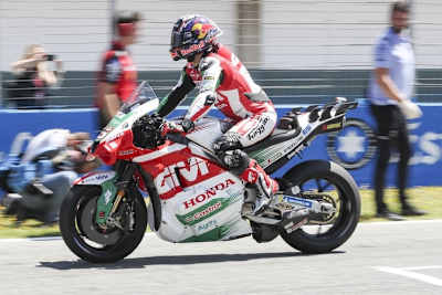 Honda-Pilot Johann Zarco war nach dem Jerez-GP nicht zufrieden