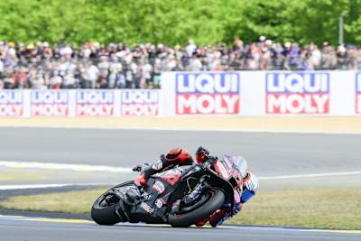 Schnell, aber nur auf Platz 17 im Ziel: Aprilia-Werksfahrer Marco Bezzecchi