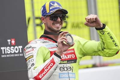 Zum zweiten Mal dieses Jahr Dritter: Fabio Di Giannantonio