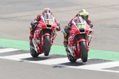 Honda-Duo in Silverstone: Joan Mir vor Luca Marini