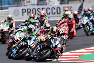 Die Rennen der Superbike-WM sind spektakulär