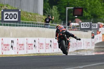 Siehe Überschrift: Spätbremser Brad Binder