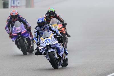 Alex Marquez auf der Vorjahres-Ducati von Gresini Racinig