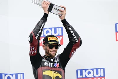 Noch auf Moto2-Titeljagd, 2026 auf einem Honda-Superbike: Jake Dixon