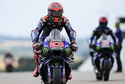 Fabio Quartararo wurde beim Deutschland-GP Vierter, lag 18 Sekunden hinter der Spitze